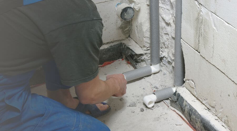 Expert burst pipe repair services in Edna, TX